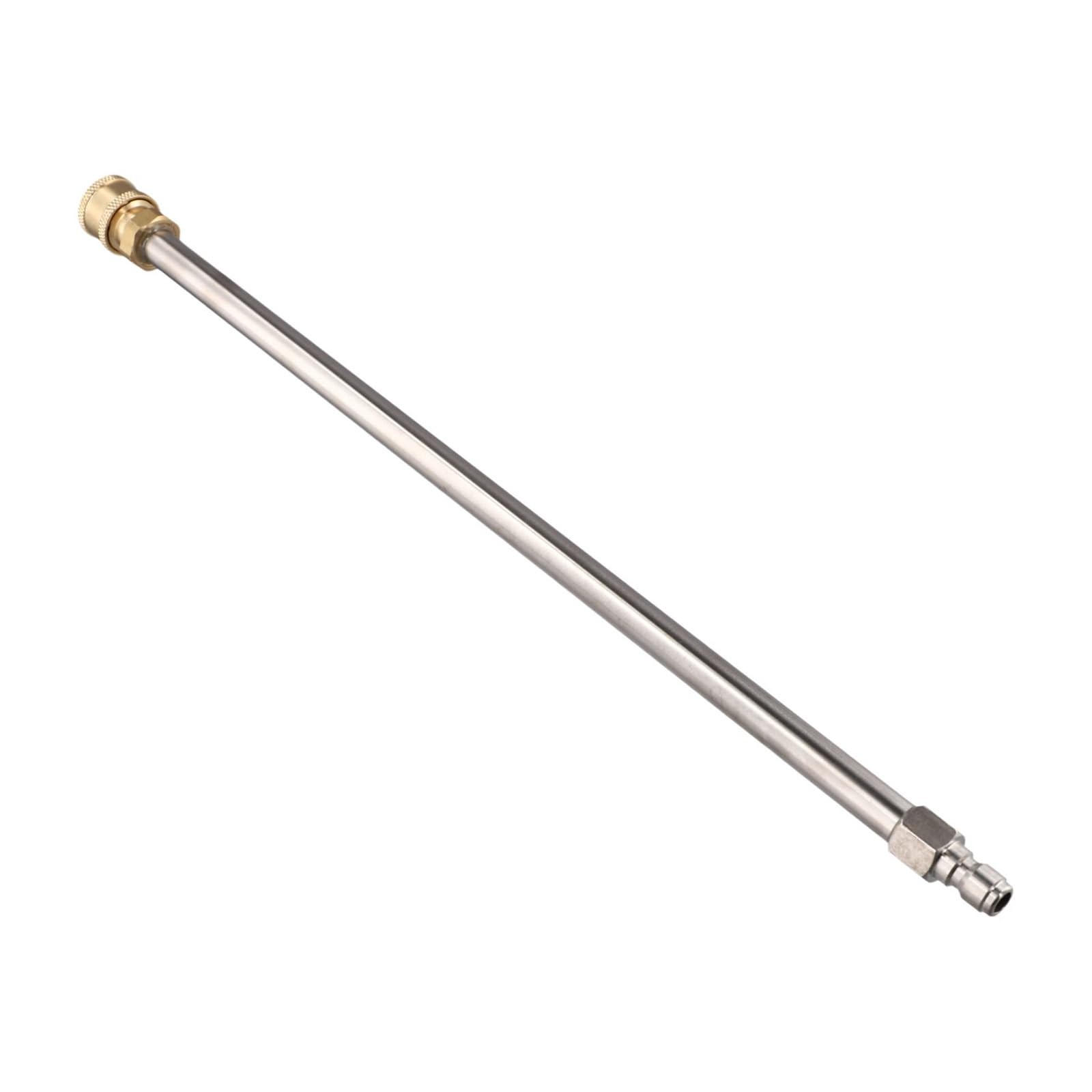 Varilla de extensión para lavadora de alta presión Varilla de extensión for hidrolavadora alta resistencia, potencia limpieza compatible con limpiadores, cañones espuma y boquillas