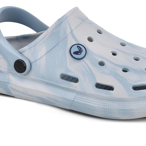 Image of WALKAROO Men's Clogs Sandal with Soft Sole, Ventilated and Lightweight - WC8778