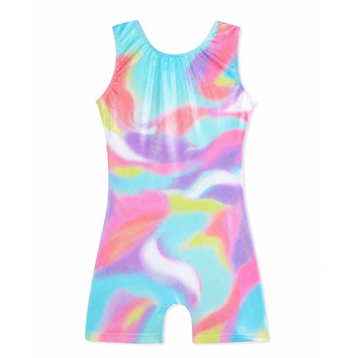 HOZIY Gymnastics Leotards for Girls Unicorn Aurora Rainbow Mermaid Dinosaur Cupcake Sparkle Biketard Toddlers Kids Children