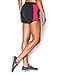 Under Armour Women's Fly-by Run Short, Anthracite (016)/Reflective, Large