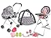 Set Bambolotto Con Accessori Per Bambina Seggiolone Bambole Giocattolo Carrozzina Per Bambole palestrina per bambole Bambolotto Suoni E Accessori inclusi