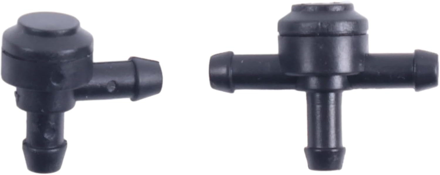 Windshield Washer Valve 3 Way Valve Check Hose Kit 9178897 31391513 Compatible With Volvo C30 C70 S40 S60 S70 S80 V50 V70 XC60 XC70 XC90