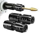 2-Pack Angle Grinder to Die Grinder Adapter, 5/8”-11 to 1/4