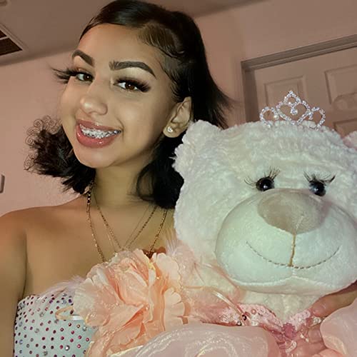 20" Quince Anos Quinceanera Last Doll Teddy Bear With Dress (Centerpiece) ~ Arc16831-7 (Burgundy) #TOP5