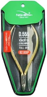 NGHIA Cuticle Nippers Jaw 16 (6.5 mm) - Many Type - Nail Nippers (#D-555)