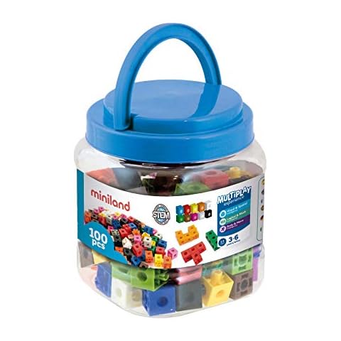 Miniland- Cubos para Juego Matemático Cover