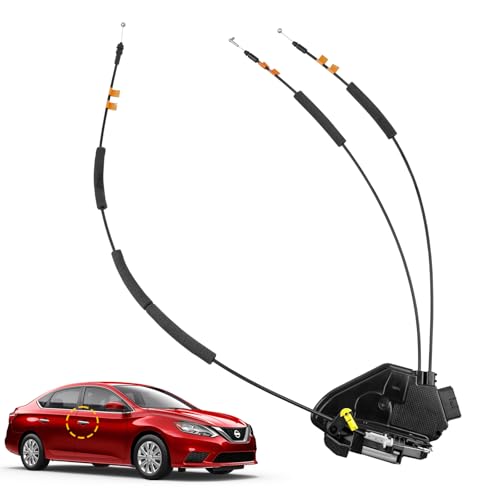 Image of Door Latch Lock Actuator Front Right Passenger Side Compatible with 2013-2019 Nissan Sentra Passenger Lock Actuator Replaces# 80500-9AN0A, 805009AN0A, 80500-3SG0A, 805003SG0A