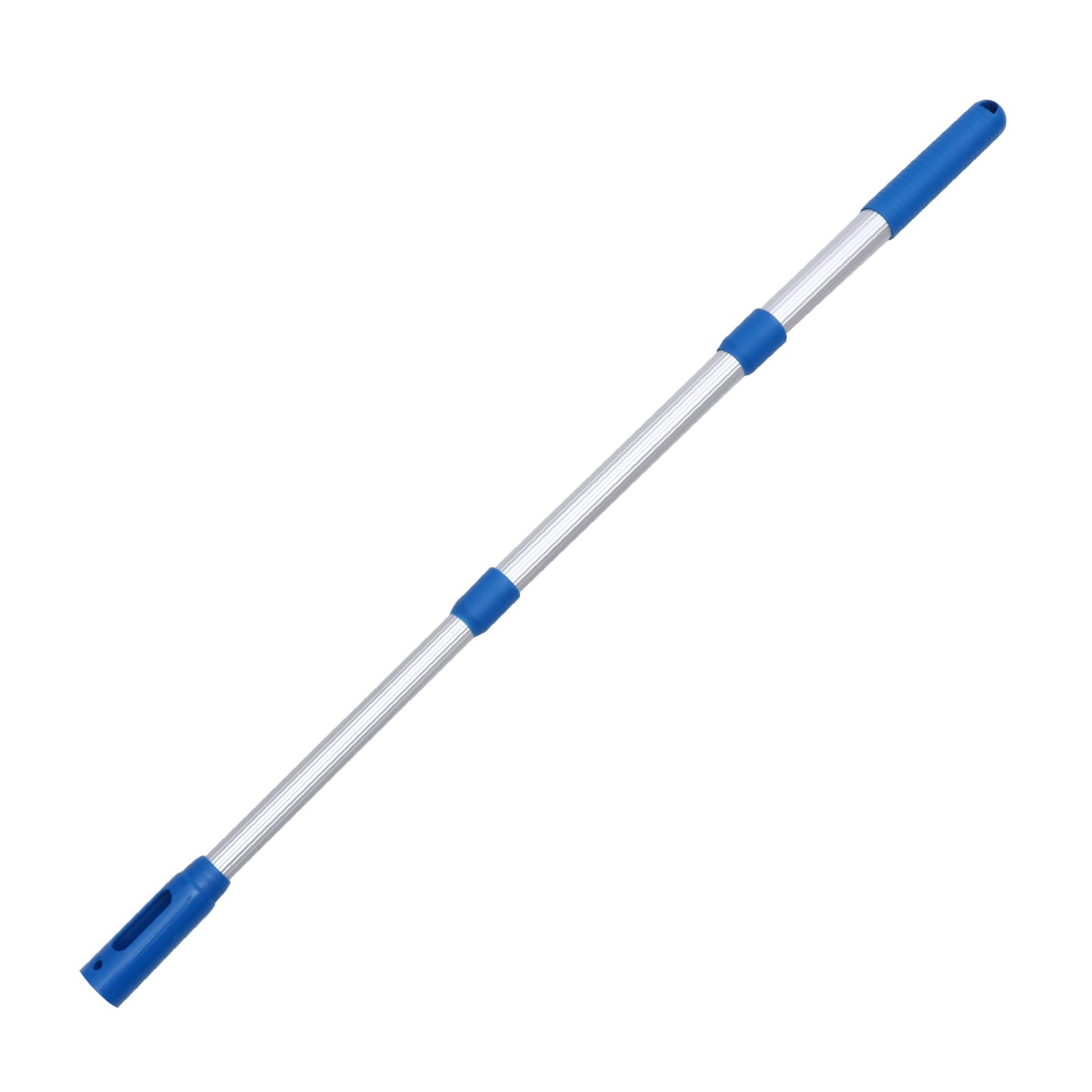 Tofficu Poste De Piscina Telescópico De Aluminio Azul Poste De Piscina Telescópico Postes De Piscina para Limpieza Poste Telescópico Ajustable De 3 Piezas para Red Desnatadora Cepillo