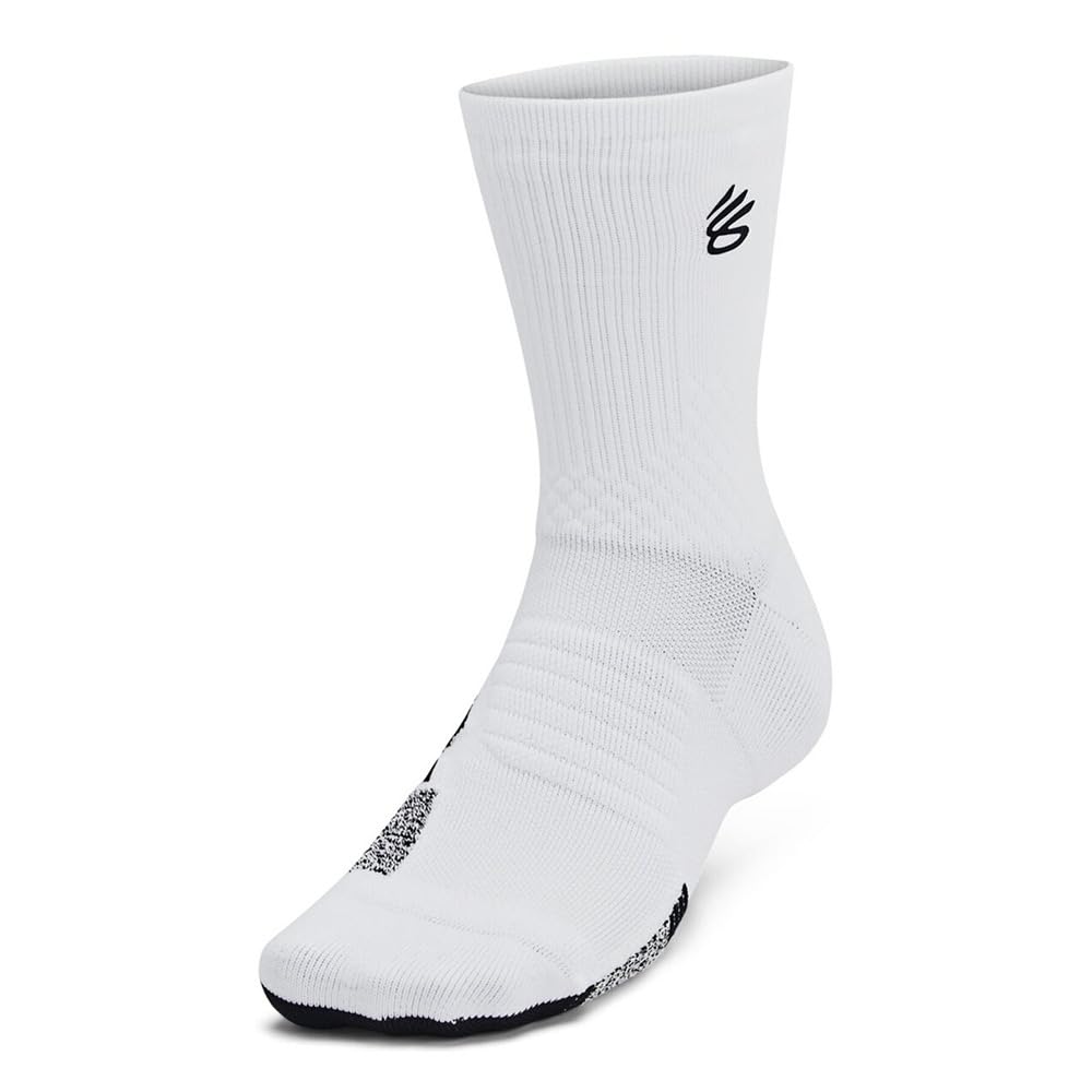 Under Armour CURRY PLAYMAKER 1P MID, 0102 - WHITE, M-L