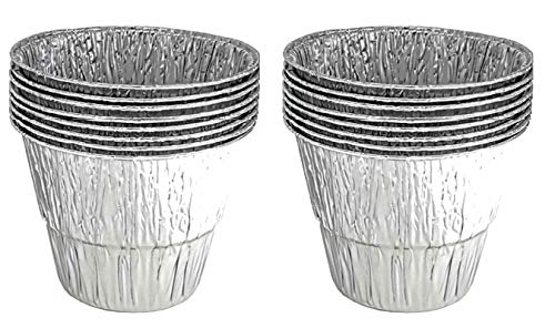 FIRSGRILL 16-Pack Professional Lines Replacement for Camp Chef, Pit boss, Oklahoma Joe's etc Pullet Grill Drip Tray Grease Bucket Liners Foil Tray by Firsgrill - Used condition - US$18.04