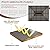 EROMMY 10'x13' Gazebo Polycarbonate Double Roof Canopy Outdoor Aluminum Frame Pergolas with Netting and Curtains for Garden Patio Lawns Parties