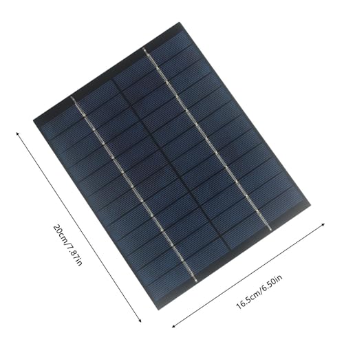 Panel solar de 24W de alta eficiencia para cargar baterías de cámaras en camping 5