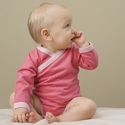 Babysoy Baby Kimono Wrap Around Onesie Bodysuit4