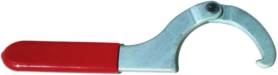 Aldan American ALD-1 - Adjustable coilover shock spanner wrench with rubber handle