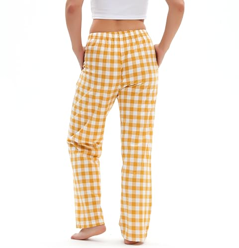 Magicmode Womens Pajama Pants Soft Cotton Sleep Lounge Pant Elastic Waist Pajama Bottoms3