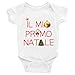 Puzzletee Body Neonato Natale Il Mio Primo Natale - Merry Christmas - Body Neonato Natalizio - Body Neonato Divertenti - Body Neonato Simpatici e Divertenti - Body Neonato - Idea Regalo