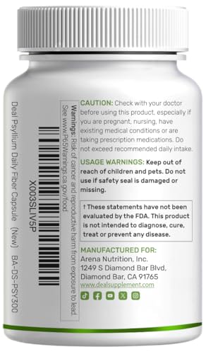 Deal Supplement Psyllium Husk Complex