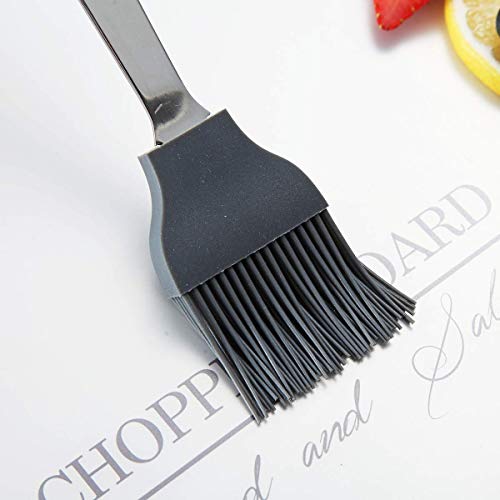 Image of Basting Brush, Berglander Kitchen Brush For Cooking, Grill Brush, Barbeque Brush, Pastry Brush, BBQ Brush, Heat Resistant, Dishwasher Safe, Easy to Clean