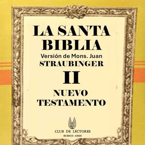 『Biblia cat&oacute;lica-Nuevo testamento. (J. Straubinger)』のカバーアート