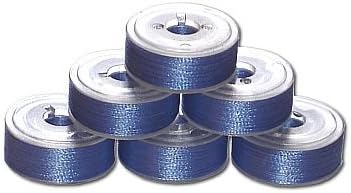72 Prewound Bobbins - Wisteria Violet P603 "L" Size Plastic Sided