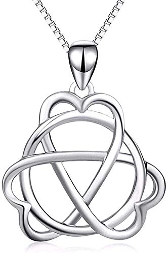 Preisvergleich Produktbild niuziyanfa Co.,ltd Frauen Silverround Anhänger Halskette Geschenke
