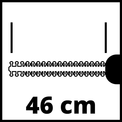 Miniatura 13 de Einhell Cortasetos Con Batería Gc-Ch 1846 Li-Solo Power X-Change 18 V, 46 Cm De Longitud De Corte, 15 Mm Distancia Entre Dientes, Mango Ergonómico, Sín Batería