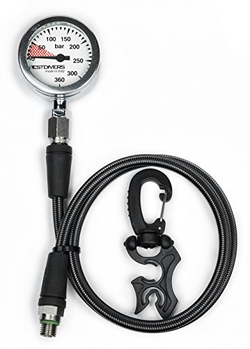 Manomètre sub argent ab0770d Best Divers manomètre de plongée sous-marine