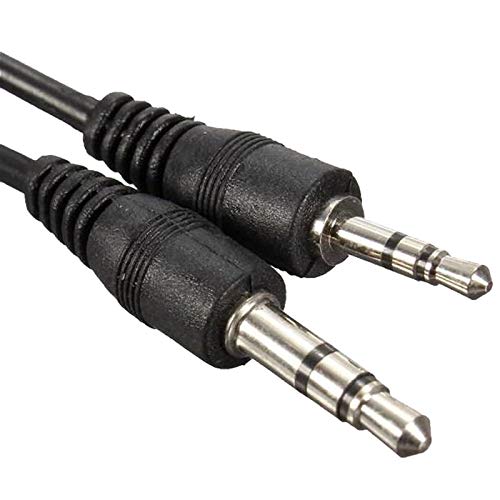 Cable auxiliar 3.5 mm macho a macho 6 pies miniatura 4