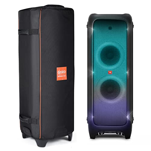 GISEO Speaker Bag Rugged Speaker Bag Carry Case Compatible with JBL Party Box Series, Portable Speaker Carry Tote Bag Backpack (For JBL partybox 1000 bag)