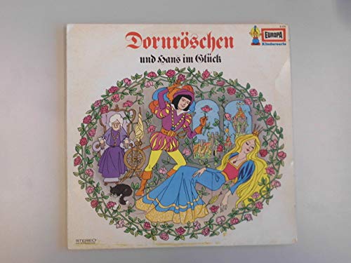 Kinder LP Märchen Vinyl - Dornröschen Hans im Glück - EUROPA Kinderserie E 279