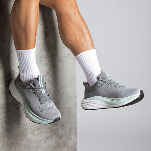 Image of NORTIV 8 Men's Walking Shoes Running Tennis Cushioning ActiveBreeze Non Slip Athletic Gym Workout Comfortable Fashion Sneakers