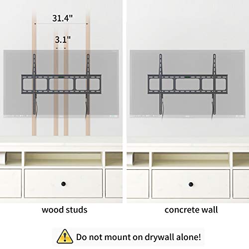 Gibbon Mounts Fixed Tv Wall Mounts- Low Profile Tv Bracket Mounts For Most 42-100 Inch Led/Lcd Flat Screen Tvs thumb #3