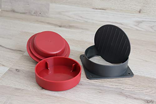 Fackelmann 40808 Pressa per Hamburger Normali e