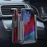 ✔CLEAR POCKET DESIGN: Sie können Ihr Mobiltelefon direkt durch die Aufbewahrungstasche verwenden und mit einer Hand bedienen, um Ihre Reise sicherer und bequemer zu machen.
