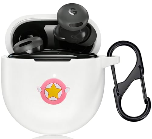 [KOMININA] Google Pixel Buds 2a �p �P�[�X ���� ���C�����X �C���z���P�[�X Google Pixel Buds 2a �p �J�o�[ �����[�d�\ �C���z���J�o�[ �����h�~ �L�Y�h�~ �ϏՌ� �h�� �h�o �y�� �V���R�� �ی�