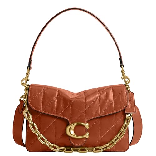 Image of Coach Women's Quilted Chain Tabby Shoulder Bag