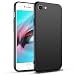 Produktbild Für iPhone 7 Hülle iPhone 8 Handyhülle Schwarz Silikon Case Kompatibel mit iPhone 7/8, Ultra Dünn Schwarz Weich TPU Handyhülle Stoßdämpfend Anti-Fingerabdruck Anti-Scratch für iPhone 7/8, Black