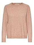 rosenbauer pullover Strickpullover ONLY Female Strickpullover Einfarbiger LMisty Rose