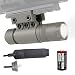 Monstrum Tactical 90 Lumens LED Flashlight with Rail Mount and Detachable Remote Pressure Switch (Flat Dark Earth)