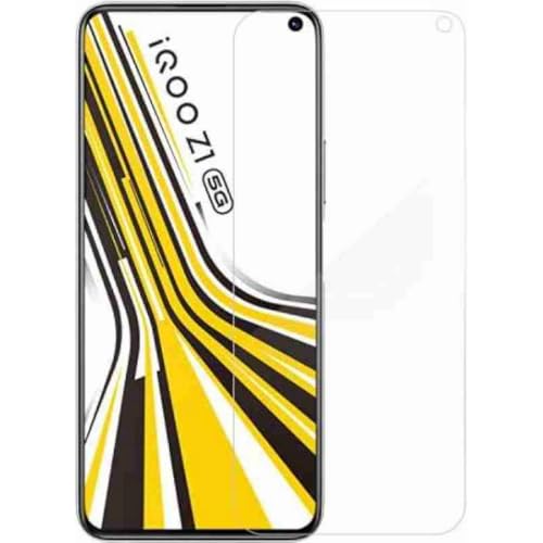 Image of Embed HD-Clear Screen Guard for Vivo iQOO Z1 - Harder or Durable Plastic & More Impact-Resistant Than Glass, with Free Installation Kit