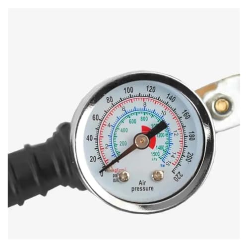Compresseur de valve auto à tige de gonflage rapide 220PSI intégrée - 3