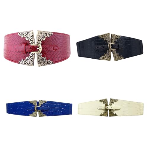 PU Waist Chain Underbust Waistband Elegant Chain Cowgirl Belt For Women Proms Club Party For Jeans Dresses4