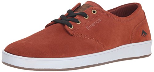 Emerica Men's The Romero Laced Skate Shoe, Rust, 10 Medium US