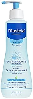 Mustela No Rinse Cleansing Water, Micellar Water Cleanser for Baby, 10.14 Fl Oz