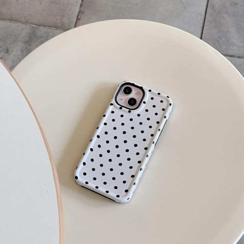 Coque souple iPhone 14 motif points colorés pour votre quotidien dynamique
