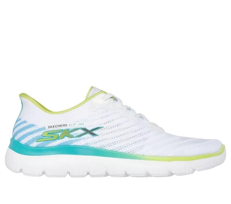 Skechers Wide Fit Man Man Slip-ins Summits - Roenn 232967 Color White/Multi US Size 9.5 Please Advise me Thank You4