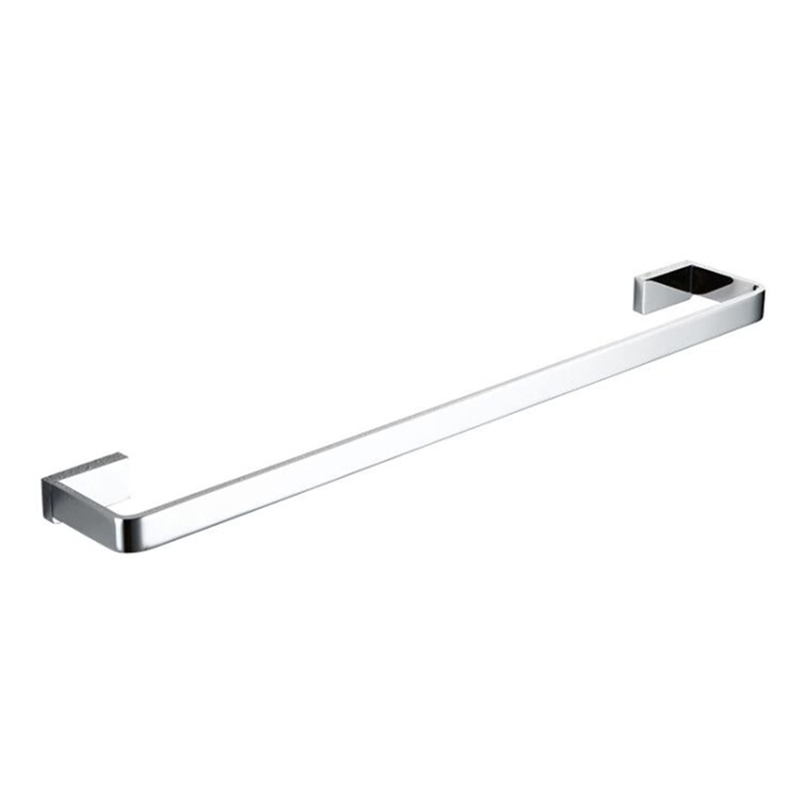 Rails de serviette chromée 50 cm LWX pour douche et baignoire carrée