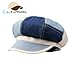 ZLS Apparel Women's Retro Peaked Ivy Newsboy Paperboy Gatsby Cabbie Painter Cap Hats (617BLUE)