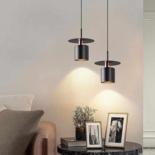 Lámpara colgante industrial que soluciona la falta de luz en islas de cocina 6