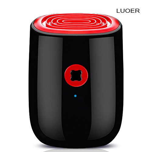 LUOER Mini Dehumidifier With 800ML Tank Capacity For Living Room Kitchen Office Closet Bedroom Dryer　